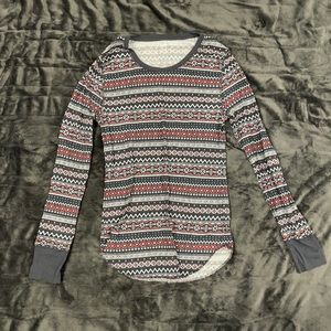 perfect condition old navy med waffle long sleeve